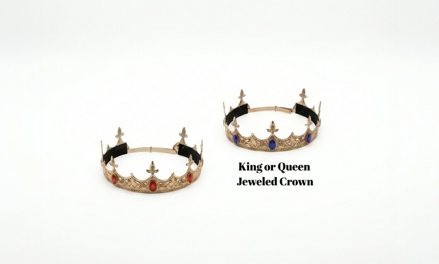 Image 3: Step Back in Time with a Knight's Helm or Spartan Helmet