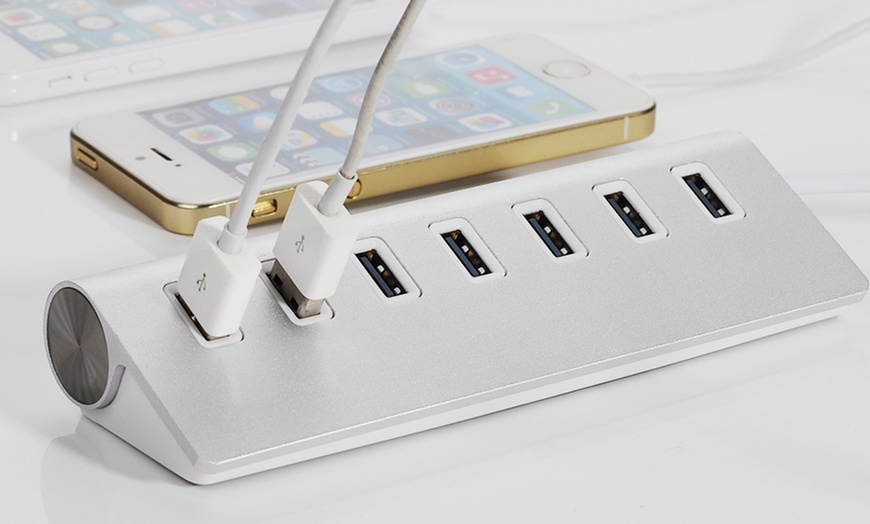 Image 2: Aluminium USB Hub