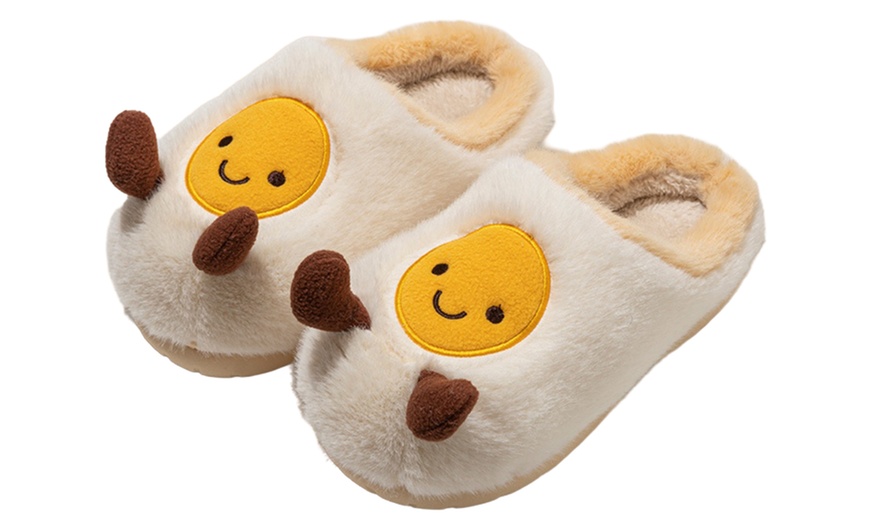 Image 13: Cosy Unisex Home Slippers with Non-Slip EVA Sole