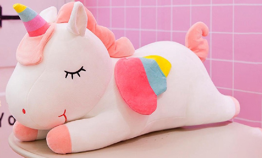 Image 4: 30cm, 40cm or 60cm Unicorn Plush Pillow