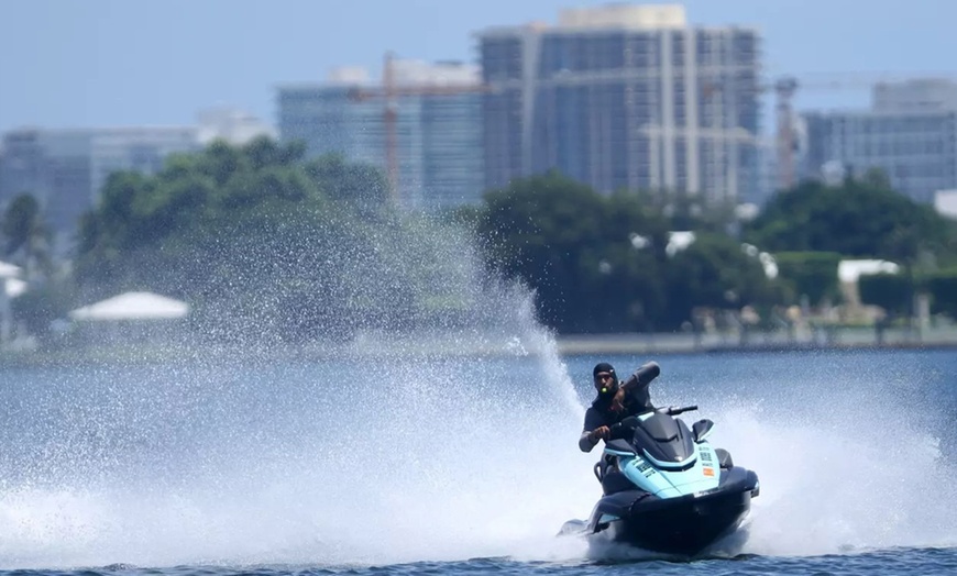Image 4:  Double the Water Fun! Get 1hr FREE Boat Ride with 1hr Jet Ski Ride