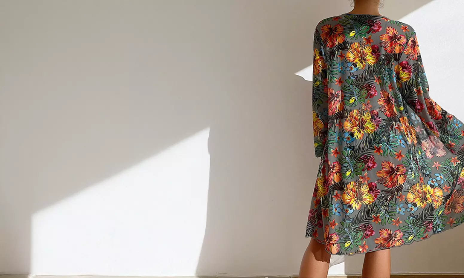 Bikini 3 pezzi con kimono