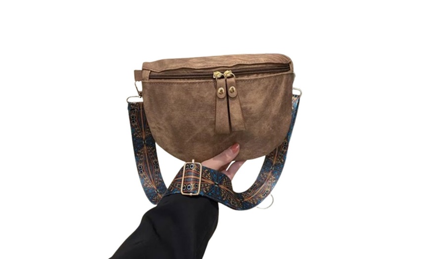 Image 4: PU Leather Satchel