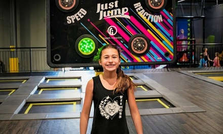 90-Minute Jump Session for One Person - Just Jump Trampoline Park - Dalton