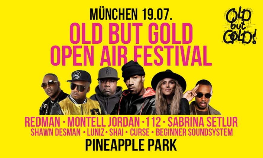 Image 9: Ticket für das "Old but Gold Festival" in München, Frankfurt & Hamburg