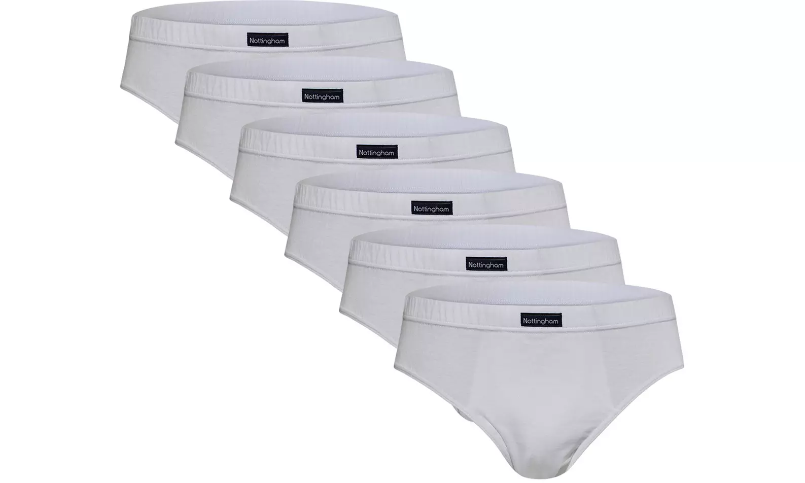 Set da 3, 6 o 12 slip o boxer da uomo Nottingham