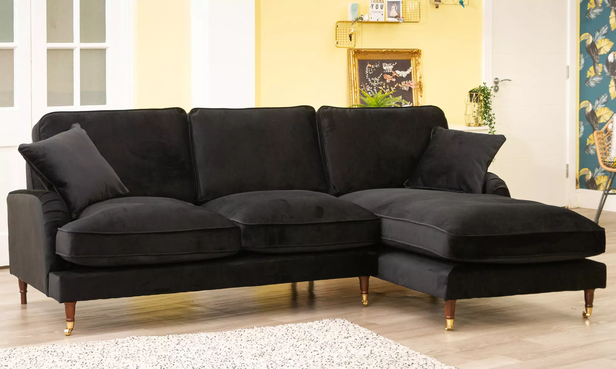 Callaway Velvet Sofa Selection