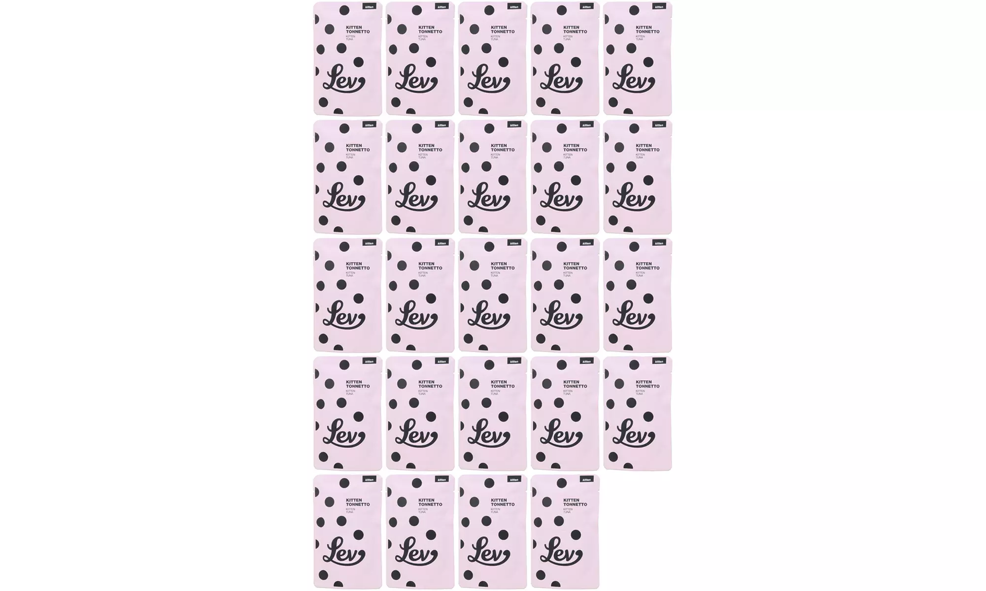 12 o 24 bustine o lattine di cibo per gatti Natural Code o Lev