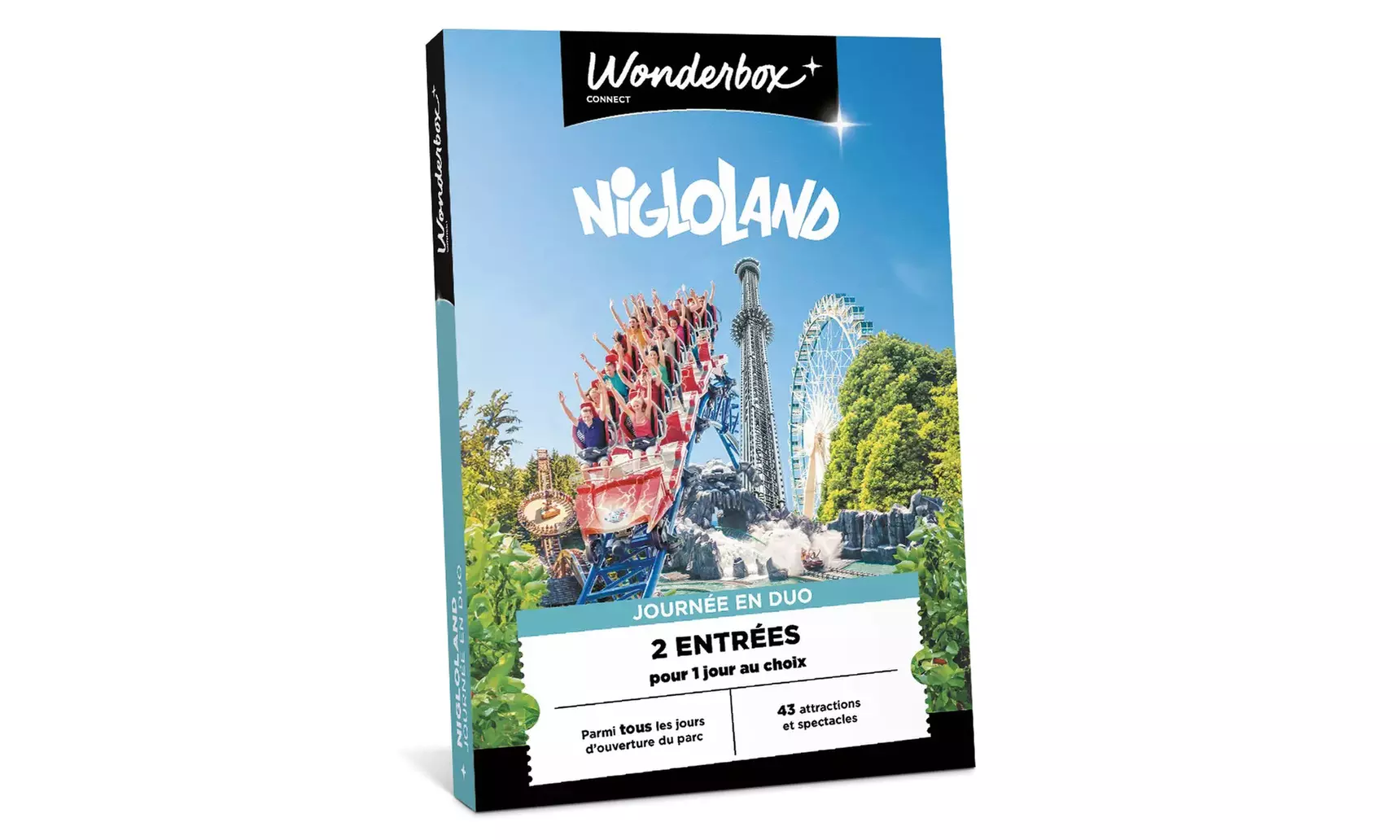 Coffret journée pour deux à Nigoland : 43 attractions et spectacles pour petits et grands - Primary Image