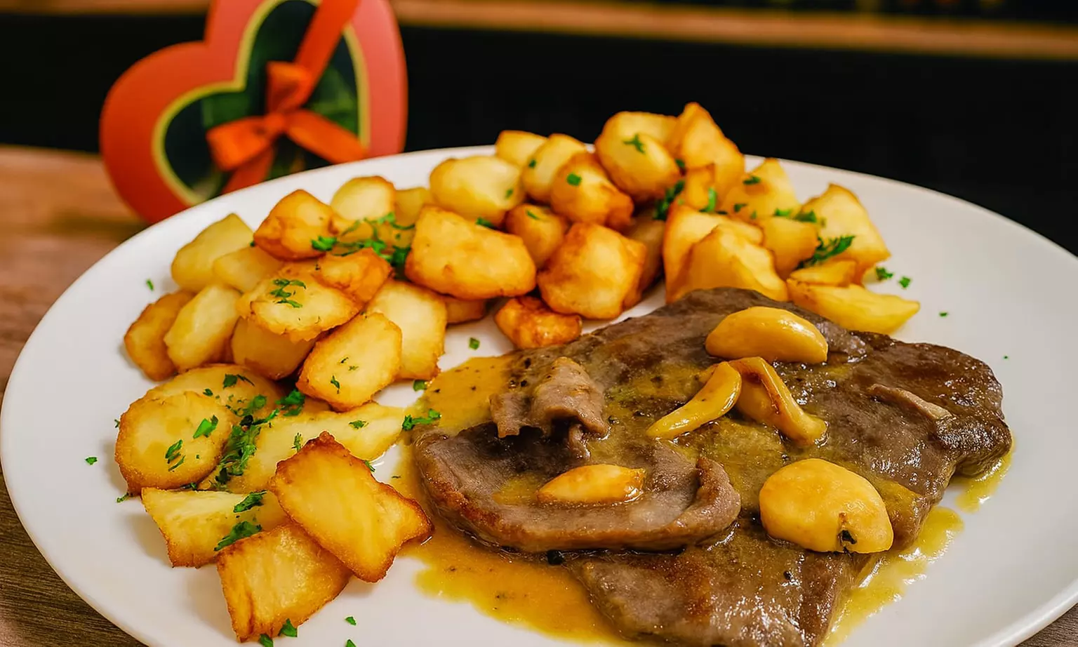 Menú "Tonteo" o "Tentación" para 2 con postres y bebidas o vino