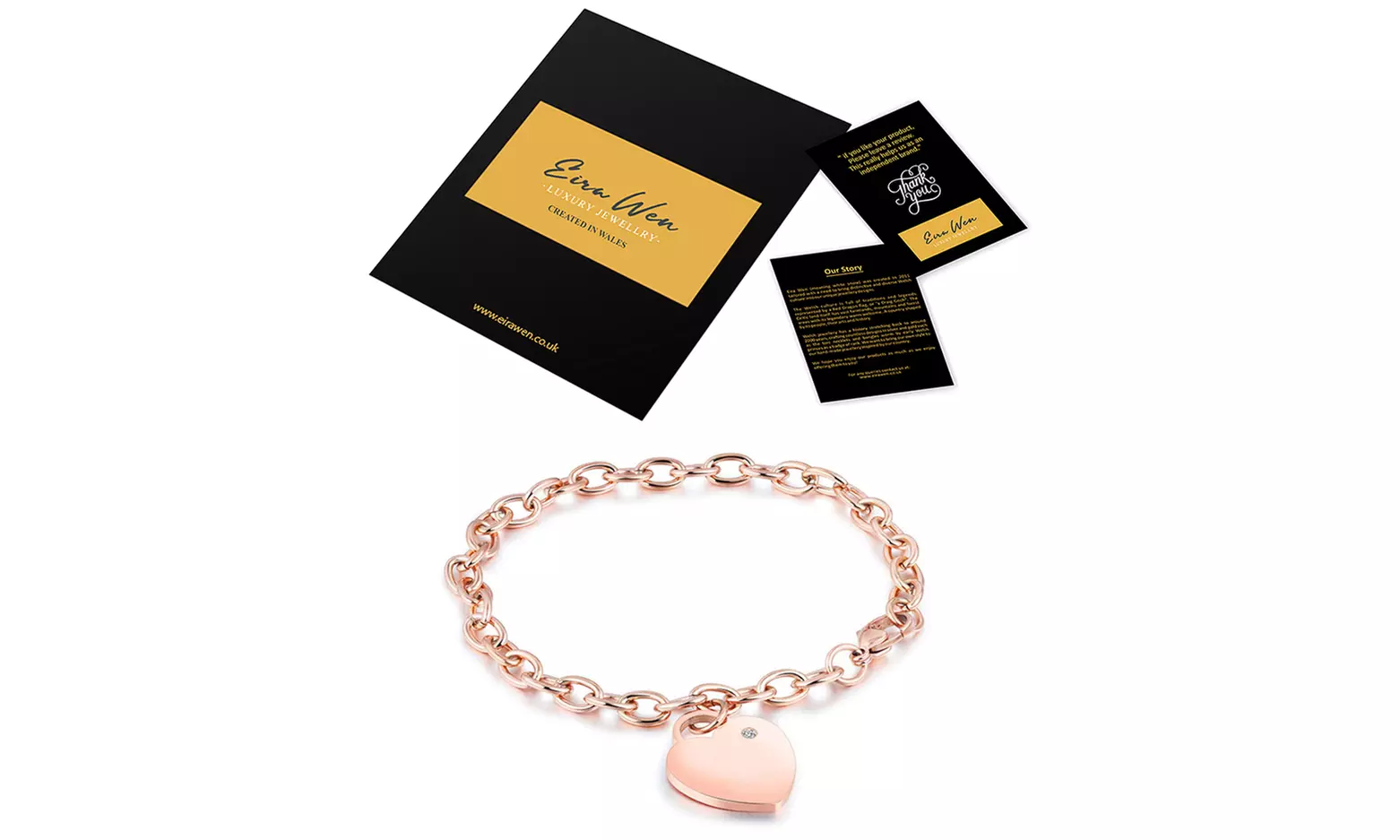 Bracelets ornés de cristaux de Swarovski® avec breloques Eira Wen®