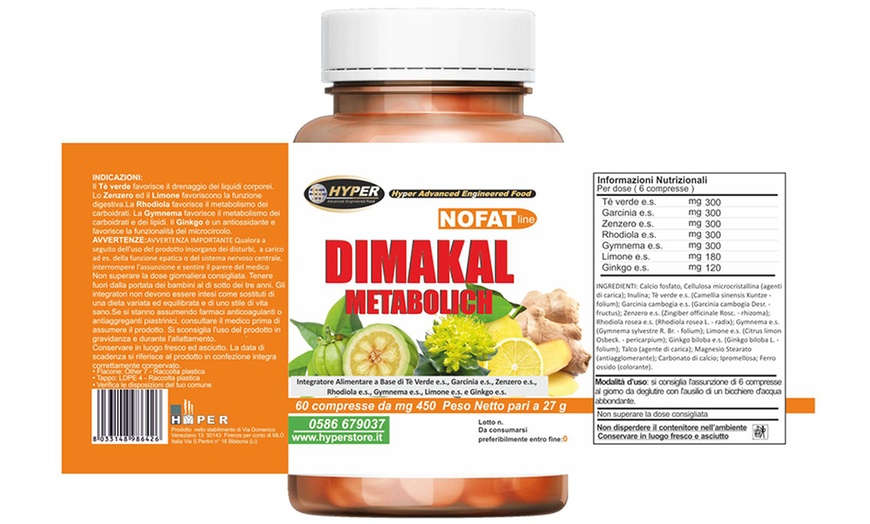 Image 4: Dimakal Metabolich – Integratore per Controllo Peso e Fame Nervosa