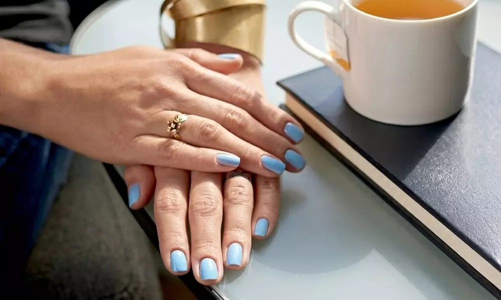 Polish & Pamper: Classic or Gelish Mani-Pedi with Spa