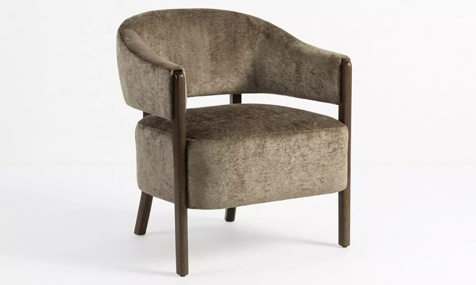 HOMCOM Chenille Accent Armchair