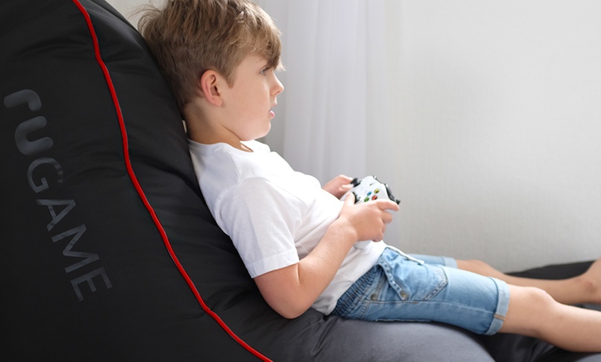 Image 2: Rucomfy Beanbags Kids' Gaming Bean Bag Chair