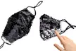 6 Pack : Reversible Sequined Cotton Fashion Face Masks With Adjustable Ear Loops - Second Medium