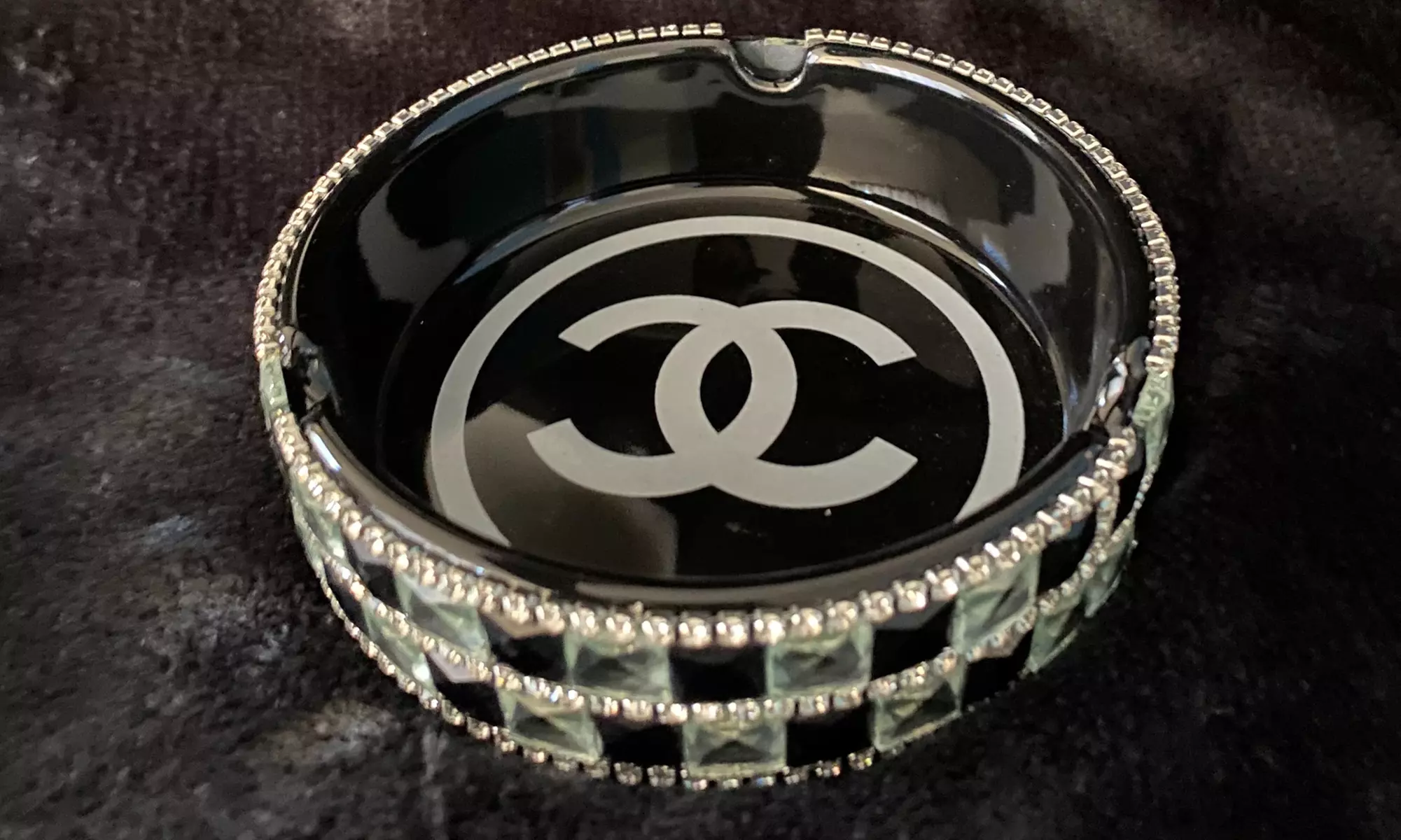 chanel vip gift ash tray jewelry tray