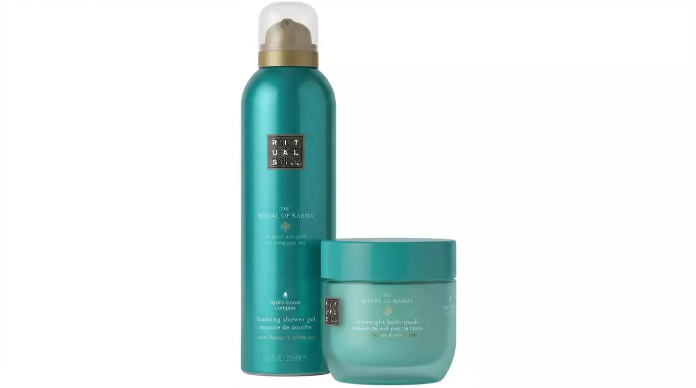 The Ritual of Karma Gift Set 200ml Shower Gel & Overnight Body Mask 125ml - Second Medium