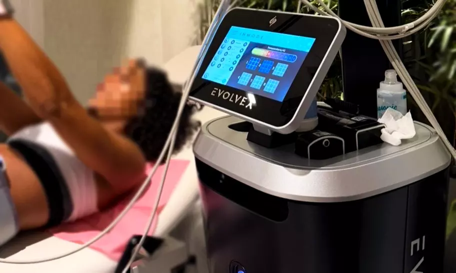 One, Three or Six Evolve X with Electromagnetic Body Sculpting Session