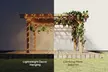 Outsunny 3.6 x 3.6m Garden Pergola Kit Wooden Grape Trellis - Image 6