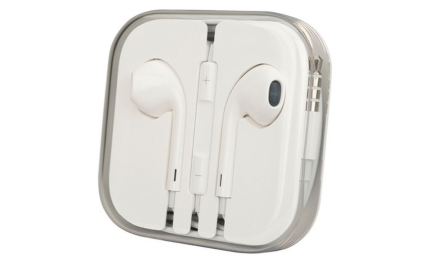 Image 3: Auricolari con microfono Apple