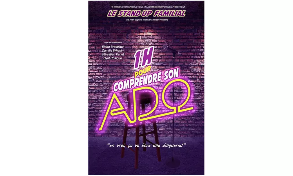 Stand-up hilarant sur les ados : une heure de rires en famille garantie ! (30% de remise) - Primary Image