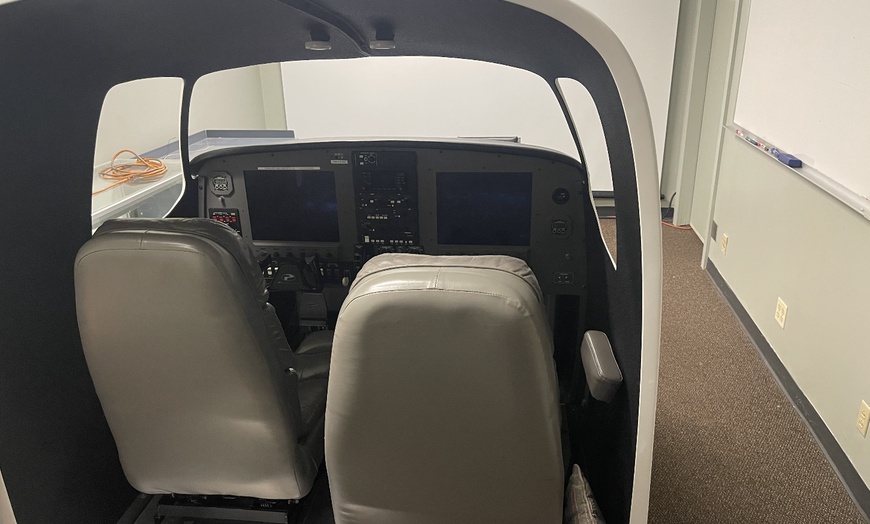 Image 6:  60 Min Flight Simulator with Optional Certified Instructor and More