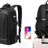Image 36: KONO Travel Backpack Business Bag with USB Port and Laptop Compartment