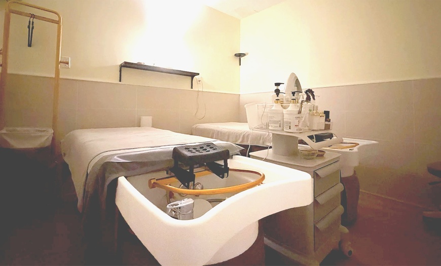 Image 7: Lux Korean HeadSpa for 1-2 with Massage on Neck, Arms & Scalp + Robes