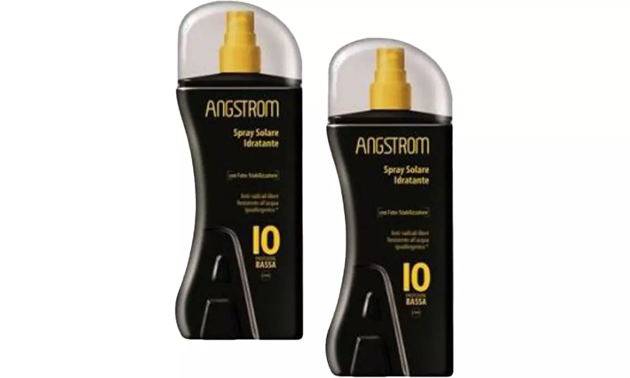 Latte solare Garnier e Angstrom