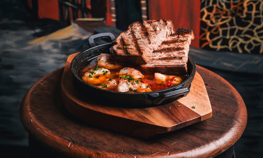 Image 18: 5 Tapas to Share Glass of Sangria for Two at 2Taps Wine Bar