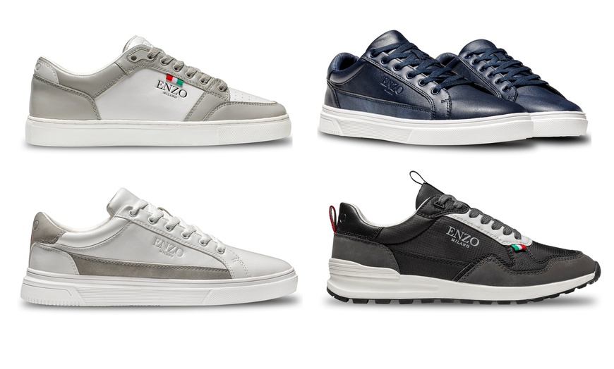 Image 1: Enzo Milano Men's Shoes, Comfort-Fit and Durable Design