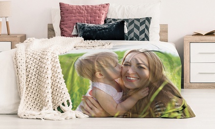 Couverture en polaire personnalisée : 1 - frais de livraison exclus / Standard / 100 x 70 - Photo Gifts (BE)