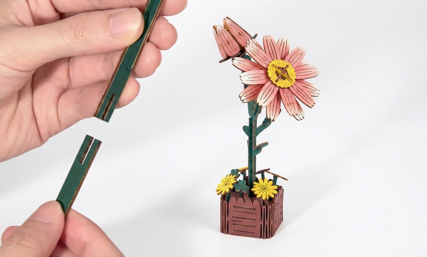 Image 9: Set di mattoncini da costruzione 3D con piante