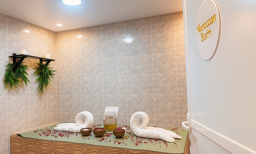 Image 1: Choice of 45 or 60-Minute Moroccan Bath Rituals with Blow Dry