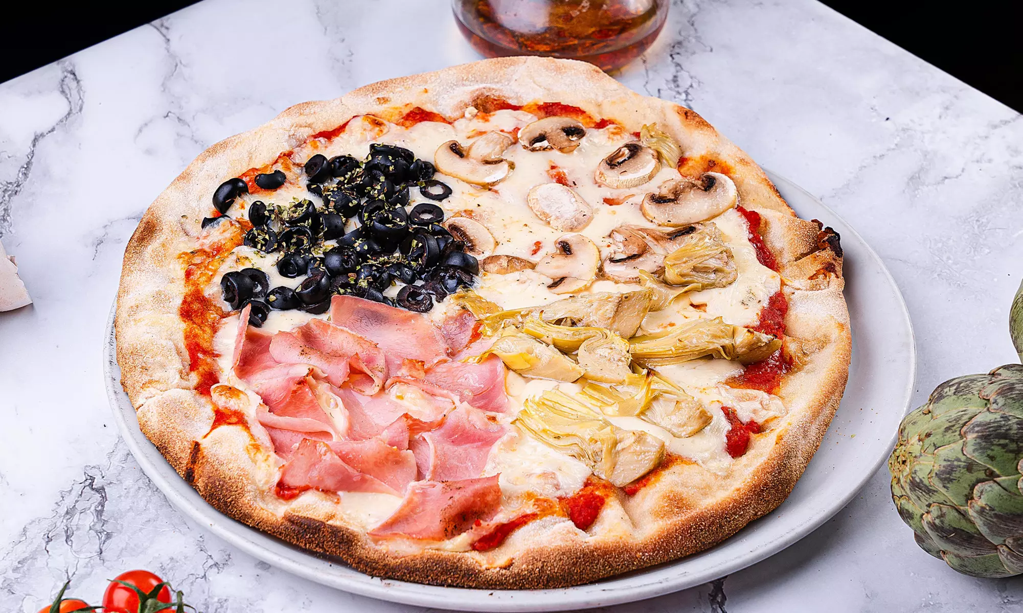 Menús para 2 o 3 personas con pizzas, pasta y más