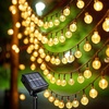 Image 2: Solar-Powered Ball String Lights
