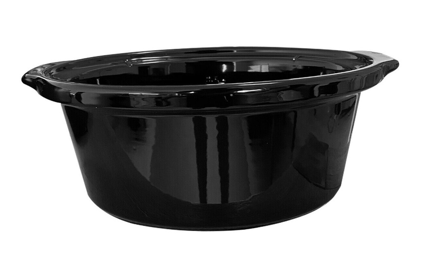 Image 5: TODO Steel, Slow or Rice Cooker w/ Ceramic Bowl/ Cup/ Tray