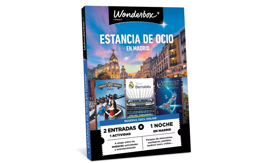 Image 2: Cofre regalo por 2 entradas para 1 actividad y opción extra en Madrid