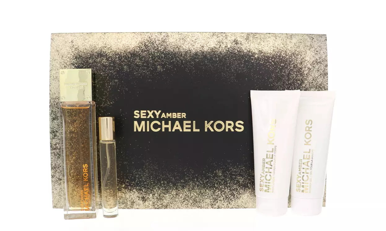 Michael Kors Sexy Amber  4 Piece Gift Set for Women