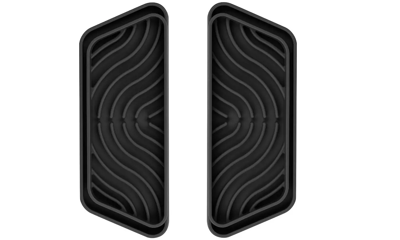 Refrigerator Drip Catcher Tray Water Dispenser Prevents Water Splashes(2PCS)