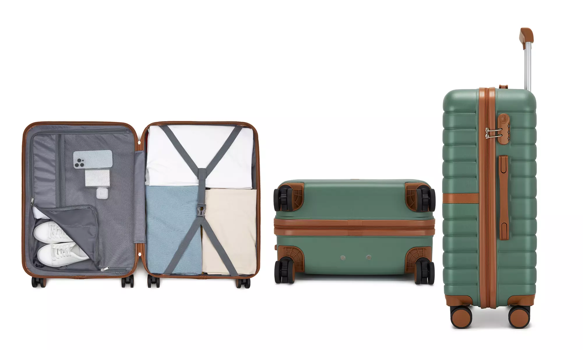 Set 3 valigie da viaggio Kono