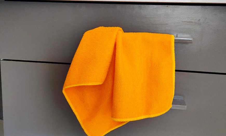 Image 9: Set van 5 of 10 microvezel vaatdoekjes