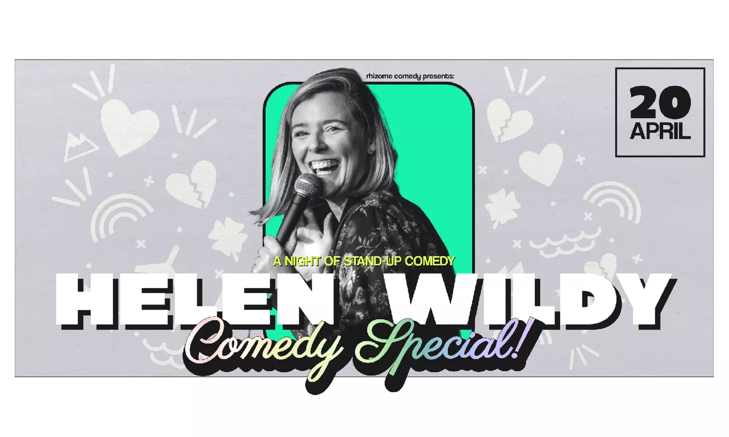 Helen Wildy: A Live Comedy Special Filming & Night of Stand-Up on April 20th at 7 p.m. ( Up to 50% Off ) - Primary Image