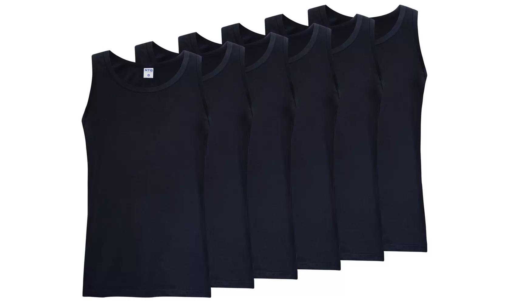 Set da 3 o 6 canotte da uomo De Fonseca o Nottingham