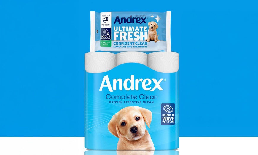 Image 14: Andrex Washlets Confident Clean Biodegradable & Flushable Toilet Wipes