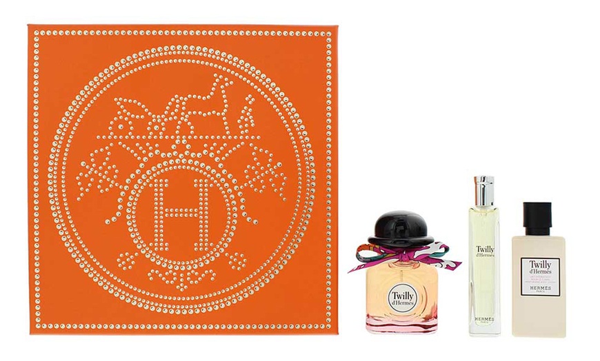 Image 2: Hermes Twilly D'hermès Three-Piece Gift Set