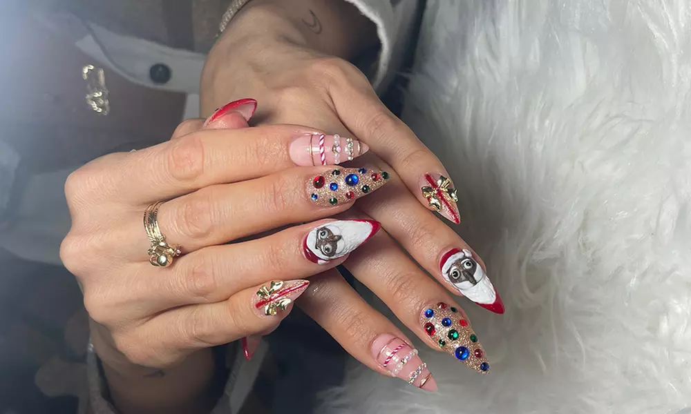 Style Up: Citrus/Rose Pedi Regular/Gel Polish or Gel Toes Solid Color