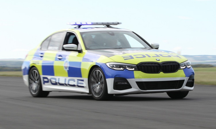 Drive with Police Car or Junior Police Car Driving for One or Two Cars