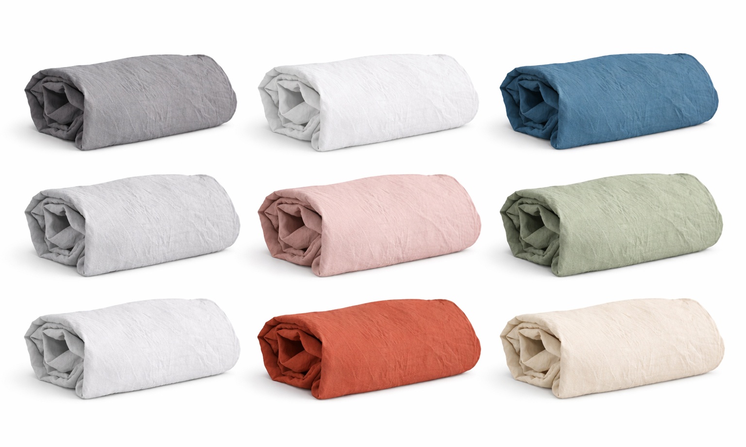 1 ou 2 draps-housse en microlavée, bonnet de 25 cm